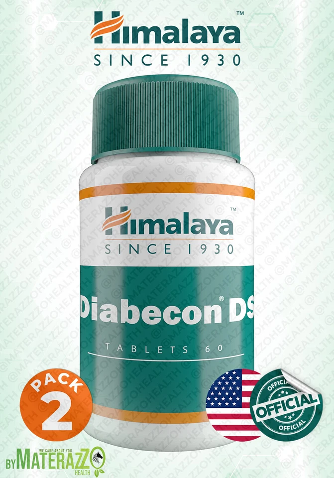 2 cajas 120 comprimidos EE. UU. OFICIAL DIABECON DS Insulina Cuidado Azúcar en Sangre Foto 1 de 4