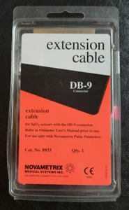 Novametrix Cavo Prolunga per Sensori SpO2 con Connettore DB-9 Ossimetro 8933 NUOVO! - Foto 1 di 2