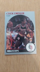 CLYDE DREXLER 1990-91 NBA HOOPS #245 - PORTLAND TRAILBLAZERS - Bild 1 von 4