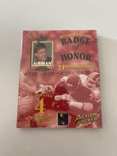 1994 Action Packed Badge Of Honor Pins Aikman/ Kosar/ Bledsoe/ Michael Irvin