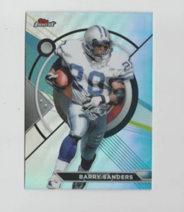 BARRY SANDERS 2024 TOPPS FINEST FOOTBALL #183 SILVER REFRACTOR DETROIT LIONS - Picture 1 of 2