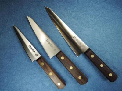 Cuchillo japonés para zurdos MASAHIRO Bessaku Honesuki deshuesado carnicero/chef Foto 1 de 4