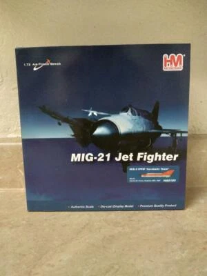 Avión de combate HobbyMaster 1:72 HA0189 MIG-21 (nuevo, sellado de fábrica) Foto 1 de 4