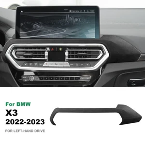 For BMW X3 X4 iX3 2022-2023 Car Center Console Air Vent Outlet Cover Trim Suede - Picture 1 of 9