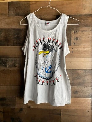 Turbojugend Tank Top Adult XL Aberdeen Shirt Sailor Seagull Turbonegro TJ Mens - Image 1 of 4