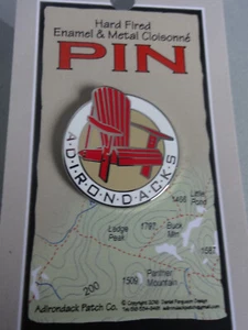 Adirondack Mountains New York Souvenir Pin Adirondacks 034 - Picture 1 of 3