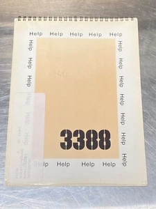 Hewlett Packard HP 3388 Integrator Help - Users Guide / Instruction Manual - Picture 1 of 4