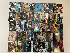 Star Wars Galaxy Series 8 2018 Topps Singles 1-100 GREEN PARALLEL Cards - Picture 1 of 89