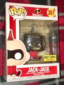 ¡FUNKO POP! Jack Jack 2018 cromado #367 Incredibles 2 temas candentes exclusivo difícil de encontrar raro - Imagen 1 de 6