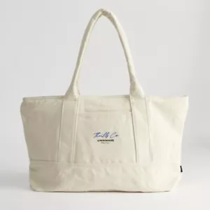 Urban Outfitters Thrill Co Signature Beach Boat Tote Duck Canvas Classic Zip Bag - Picture 1 of 11