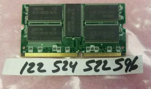 512MB 1RX8 SDRAM SD PC133 CL3 144PIN SODIMM ECC NON-REGISTERED SINGLE RANK 64X8  - Picture 1 of 1