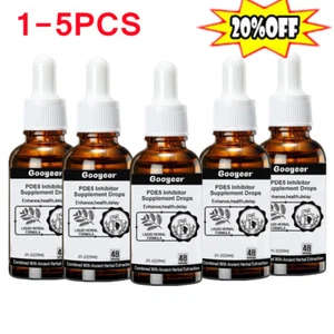 1/2/3/4/5* 59ML PDE5 Inhibitor Supplement Drops BEST - Picture 1 of 24