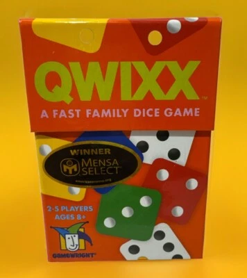 Qwixx Dice Game * Mensa Award Winner * Ages 8+ * 2-5 Players Complete - Image 1 of 3