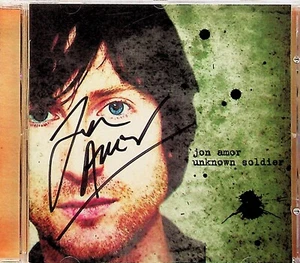 Jon Amor – Unknown Soldier CD *HAND SIGNED AUTOGRAPHED* 2007 Blues Rock THE HOAX - Imagen 1 de 2