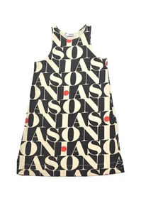 Sonia Rykiel All-Print Logo Designer Minikleid 88294479-34 Made in Portugal XS - Bild 1 von 6