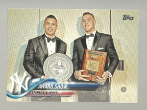 2018 Topps - Checklist Aaron Judge, Giancarlo Stanton #389 - Foto 1 di 2