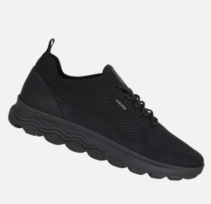 Scarpe Sneakers Geox U Spherica A nero total black - Imagen 1 de 7