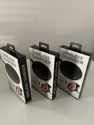 LOT OF 3 : Qi ￼￼certified Wireless Smart Chargers *NEW* *SEALED* - Image 1 of 4