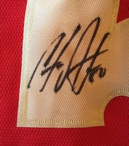ANTOINE VERMETTE PHOENIX COYOTES Autographed JERSEY PSA/COA SIGNED NHL AUTO - Picture 1 of 1