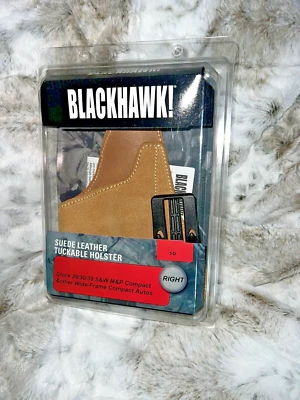 BlackHawk Suede  Leather Tuckable Holster 10 Right - Image 1 of 2