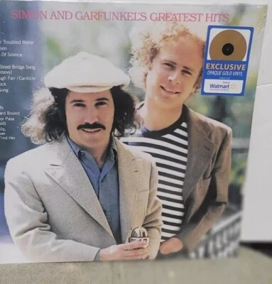 SIMON & GARFUNKEL’S Greatest Hits Brand New GOLD VINYL with HYPE STICKER Sealed  - Image 1 of 2