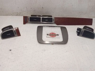 Silver Radio Bezel Woodgrain Dash Trim Panels w/Vents from 2008 Yukon 10917745 - Image 1 of 4