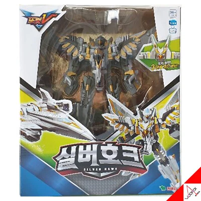 TOBOT V SILVER HAWK King of Sky Jet Plane 3-steps Transformer Robot Season2 2020 - Image 1 of 4