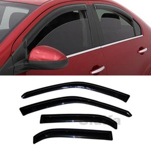 Viseras de ventana de humo JDM para Toyota Corolla 09-13 protección solar/lluvia visera de ventilación - Imagen 1 de 3