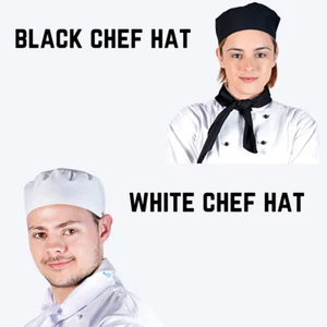 Chef Hat and Chef Cap for Men & Women - See Handy Chef Store Chef Jackets, Pants - Picture 1 of 12