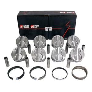 Speed Pro FMP H273CP30 SBFord 289 302 Flat Top Pistons + Moly Rings Kit 4.030" - Picture 1 of 1