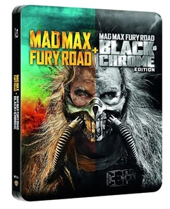 780/Mad Max Fury Road Black Chrome Edition Steelbook Blu-Ray precintado _ Italia - Imagen 1 de 2