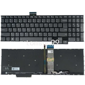 For Lenovo IdeaPad 5 Pro-16ACH6 Pro-16IHU6 2021 Laptop Keybooard US Backlit - Afbeelding 1 van 5