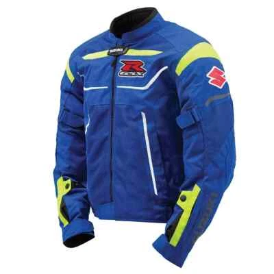 SUZUKI MOTORBIKE TEXTILE BIKE MOTOGP JACKET MOTORCYCLE JACKET-ALL SIZE AVAILABLE - Image 1 of 4
