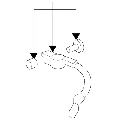 Acura TSX genuino 2004-2008 - montaje de cable tierra 32600-SEA-E00 Foto 1 de 2