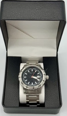 Nautica A14501G Analog Quartz Black Date  Dial Men's  S-Steel Wrist Watch - Image 1 of 4