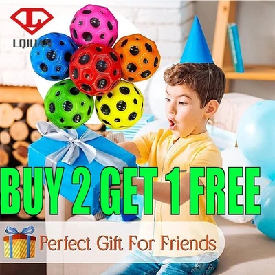 Space Ball Super High Bouncing Bounciest Foam Ball Children Christmas Gift Toy - Image 1 of 4