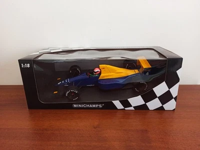 F1 Tyrrell Ford 018 GP Belgio 1989 Johnny Herbert - Minichamps 1:18 110891104 - Immagine 1 di 4