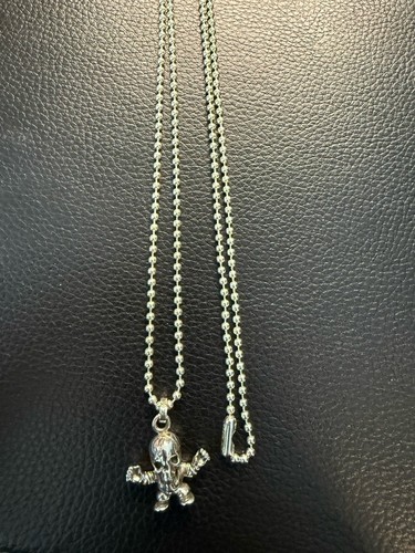 CHROME HEARTS collana ciondolo foti stile cuori cromati