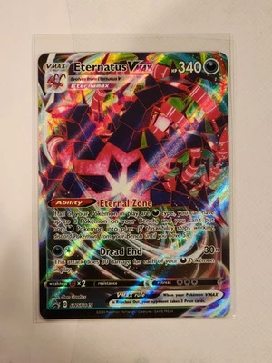 Eternatus VMAX SWSH045 Holo Pokemon TCG Sword & Shield Promo Cards - Image 1 of 2