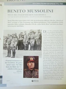 Benito Mussolini Europäische Geschichte  bis 1945 - Imagen 1 de 1