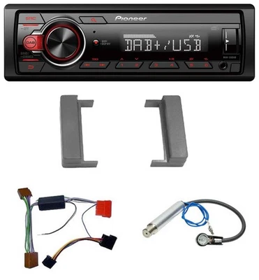 Pioneer MP3 1DIN DAB USB AUX Autoradio für Audi A2 A3 8L A4 B5 TT 99-06 Aktivsys - Bild 1 von 4
