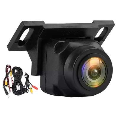 180º AHD/CVBS Car Backup Camera Waterproof Plate Rear View Night Vision Reverse - Image 1 of 4