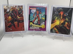 Deadpool Cards Lot, 92 Impel, 94 Flair, Powerblast - Picture 1 of 5