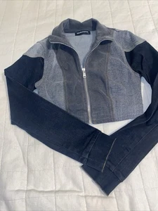 Shane Justin Jacke Damen Small Tweed Denim - Bild 1 von 8