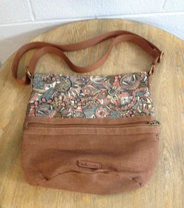 Borsa a tracolla Sakroots donna artista cerchio geometrica stampa fiori tote bag - Foto 1 di 13