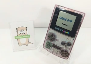 Consola Nintendo CGB-001 Game Boy Color Probada Transparente Púrpura GB GBC 0715L - Imagen 1 de 10