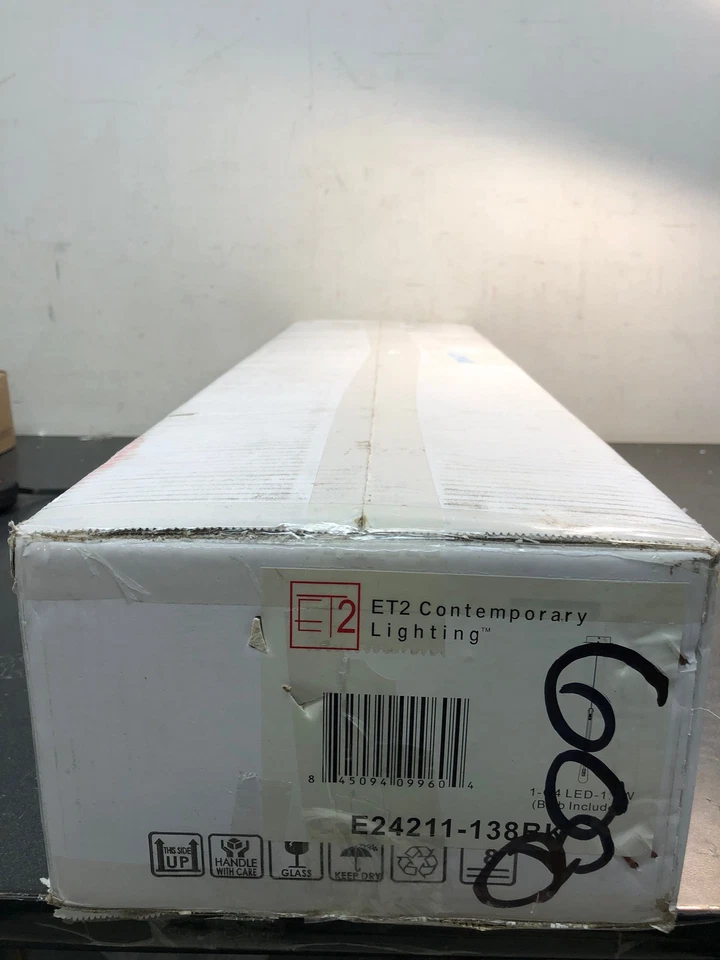 Mini pingente de suspensão LED ET2 E24211-138BK Stillo 2" largura - Preto - Imagem 1 de 1