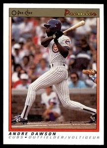 1991 O-Pee-Chee Premier Andre Dawson Chicago Cubs #31 - Picture 1 of 2