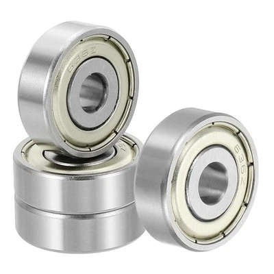 4 Pack 6 x 22 x 7mm 636ZZ Deep Groove Ball Bearings,  ABEC5 - Image 1 of 4