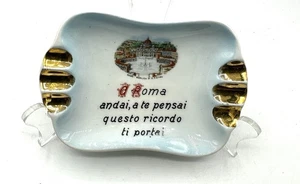 Trevi Fountain Ashtray Ceramic Rome I went I thought of you I brought this.... - Picture 1 of 2